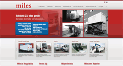 Desktop Screenshot of miles.com.tr